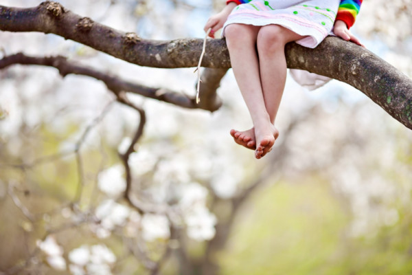 spring mini session for family photos natural outside artisitic