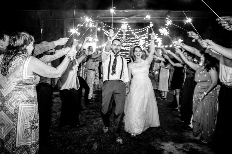 fun-bride-natural-off-beat-bride-candid-wedding-barn-sparkler-exit