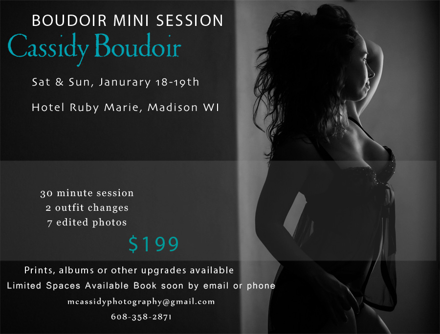 Boudoir in Madison Wisconsin {mini session}